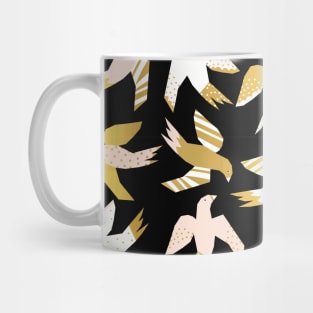 Abstract Doves Mug